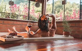 Casa Pedacinho De Ceu Com Banheira De Hidromassagem E Lareira